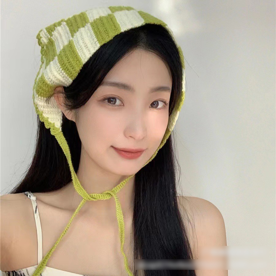 크로셰 뜨개 패턴 헤어두건 상세 이미지 7